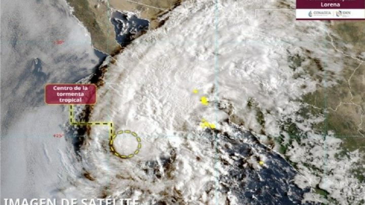 Autoridades atienden efectos del huracán "Lorena" en Baja California Sur