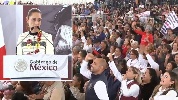 "Quiero mucho a León": dice Claudia Sheinbaum; recibe aplausos en Guanajuato