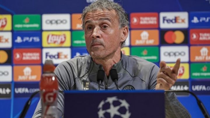 Luis Enrique, entrenador del Paris Saint-Germain, será intervenido de emergencia por fractura de clavícula