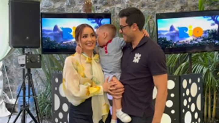 Así luce León, el hijo de Carlos Rivera y Cynthia Rodríguez a sus dos años