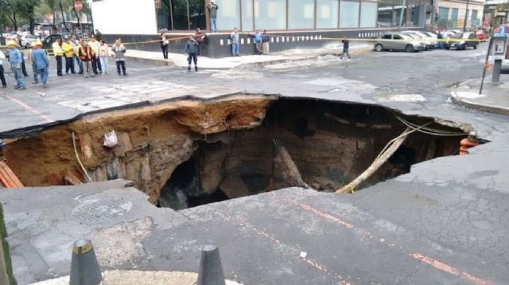 CDMX: hundimiento alcanza 42 cm anuales por extracción de agua