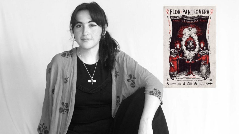 Invitan a exposición Flor Panteonera, en Biblioteca Carlos Fuentes de Xalapa