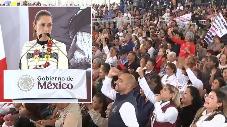 Claudia Sheinbaum visitó de nueva cuenta la ciudad de León.