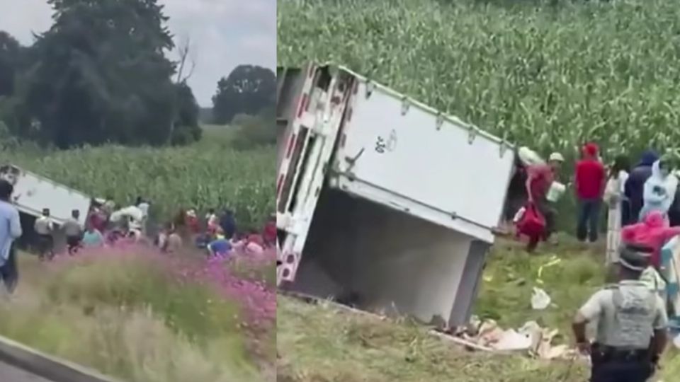 El conductor no resultó con heridas de gravedad.