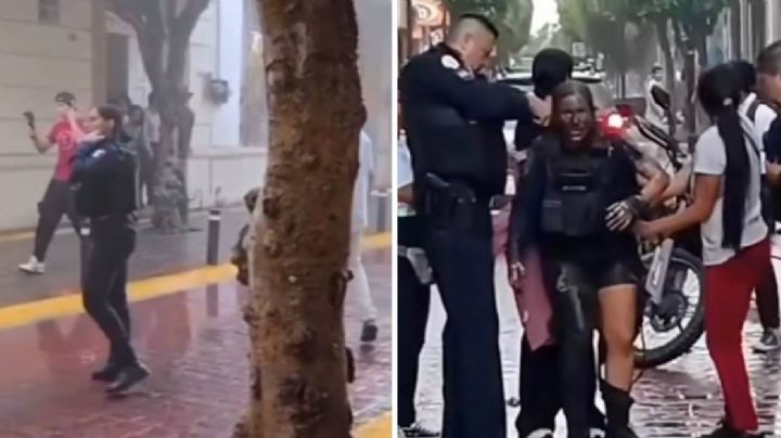 Tragedia: Christina, mujer policía, está grave luego de intentar salvar gente