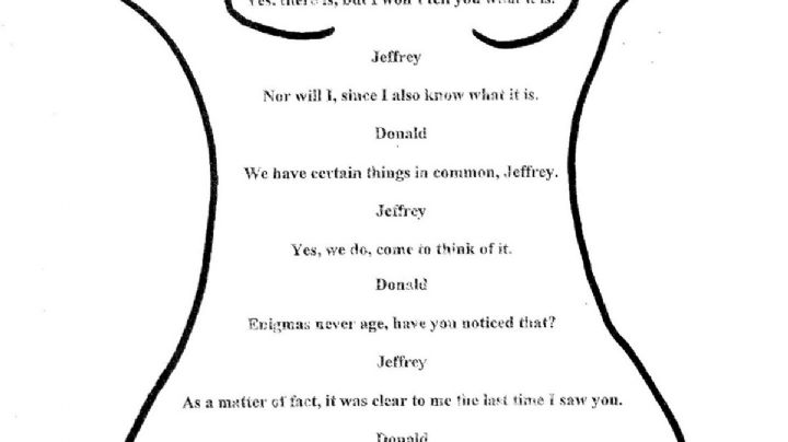 Congreso de Estados Unidos revela polémica carta que Trump envió a Jeffrey Epstein