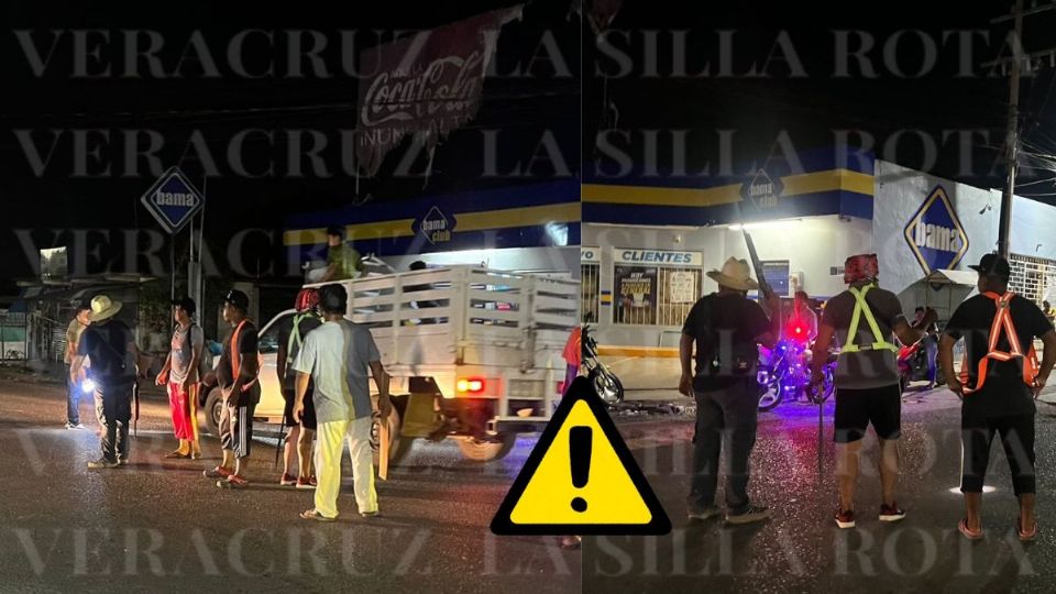 En Oteapan montan guardias comunitarias para detener hechos de violencia; van armados