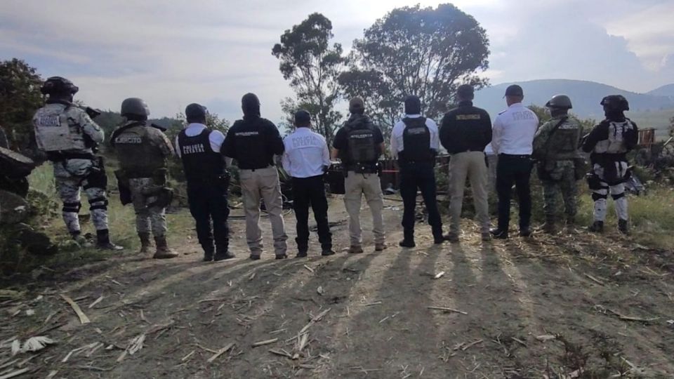 Las acciones se realizaron en coordinación con la PGJE, Ejército Mexicano y Policía del estado en el municipio Cuautepec