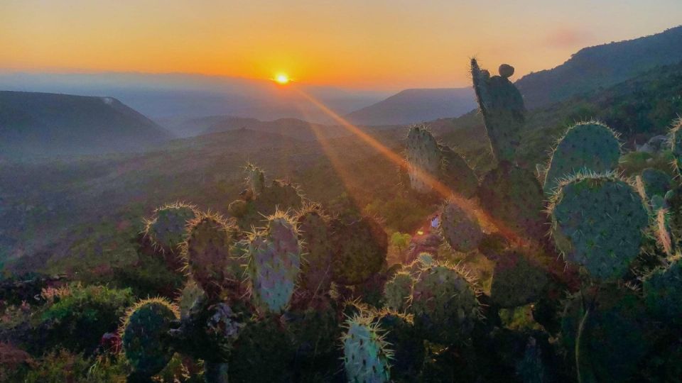 En el Cerro Grande de Victoria, hay amaneceres congelantes.