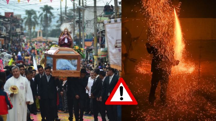 Fiestas en Teocelo 2026: prohiben uso de pirotecnia del 23 al 25 de enero
