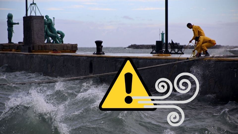 Norte fuerte en Veracruz: rachas del viento superan los 100 km/h hoy 11 de enero