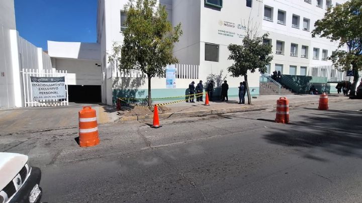 Trabajadores de Telmex hallan presuntos restos humanos frente a hospital de Pachuca