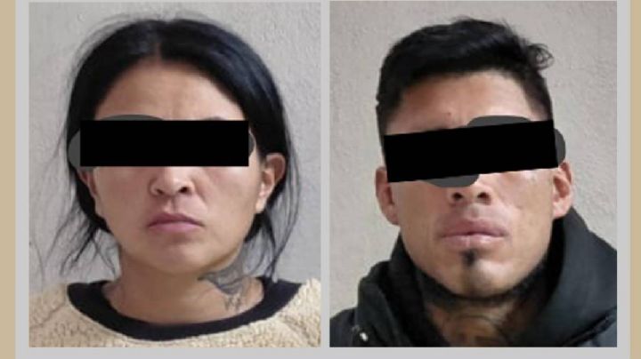 Detienen a Eduardo N y Cinthia N, dedicados al narcomenudeo en Edomex