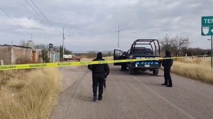 Restos de una mujer fueron abandonados en frontera de Aguascalientes y Zacatecas