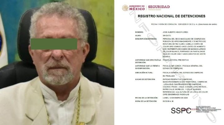 Tras su captura, destituyen al rector de la Universidad Autónoma de Campeche