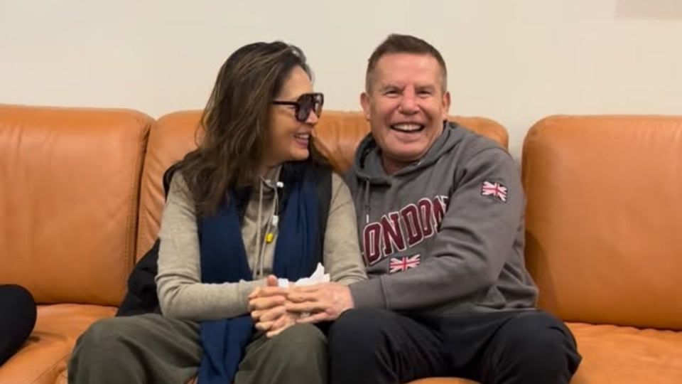 Reaparecen para disipar rumores sobre la presentadora