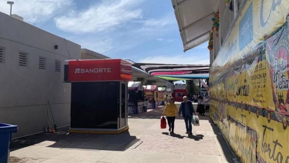 Hay varios cajeros automáticos en lugares estratégicos de la Feria de León para disponer de dinero en efectivo.