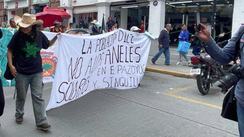 El gobierno y defensores del territorio se confrontan por la instalación de un parque fotovoltaico