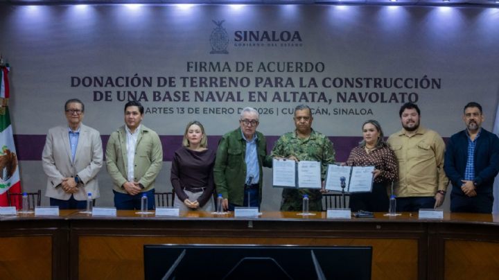 Dona Gobierno de Sinaloa terreno adicional en Nuevo Altata para la construcción de un Sector Naval de la Secretaría de Marina