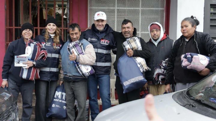 Continúa DIF Monterrey con apoyos del programa “Mty. sin frío”