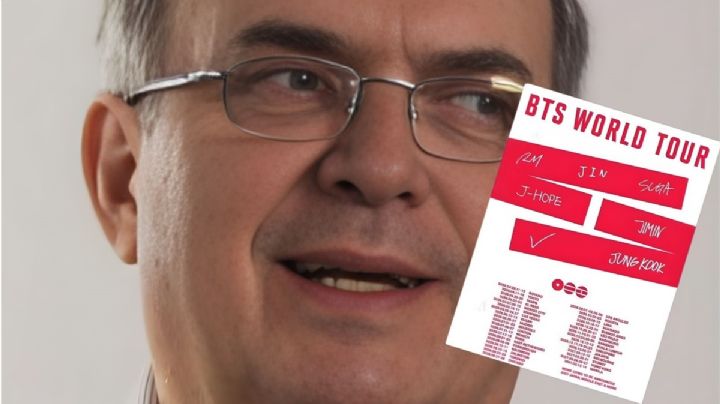 Marcelo Ebrard sorprende con su lado K-pop: así celebró el regreso de BTS a México