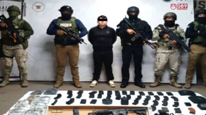 Detienen a sujeto con armamento de alto poder en Mexicali