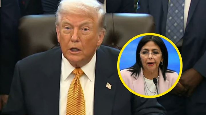 Trump confirma llamada con Delcy Rodríguez; la califica como una “persona estupenda”