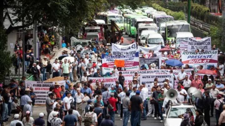 Movilizaciones, concentraciones y afectaciones viales hoy 15 de enero