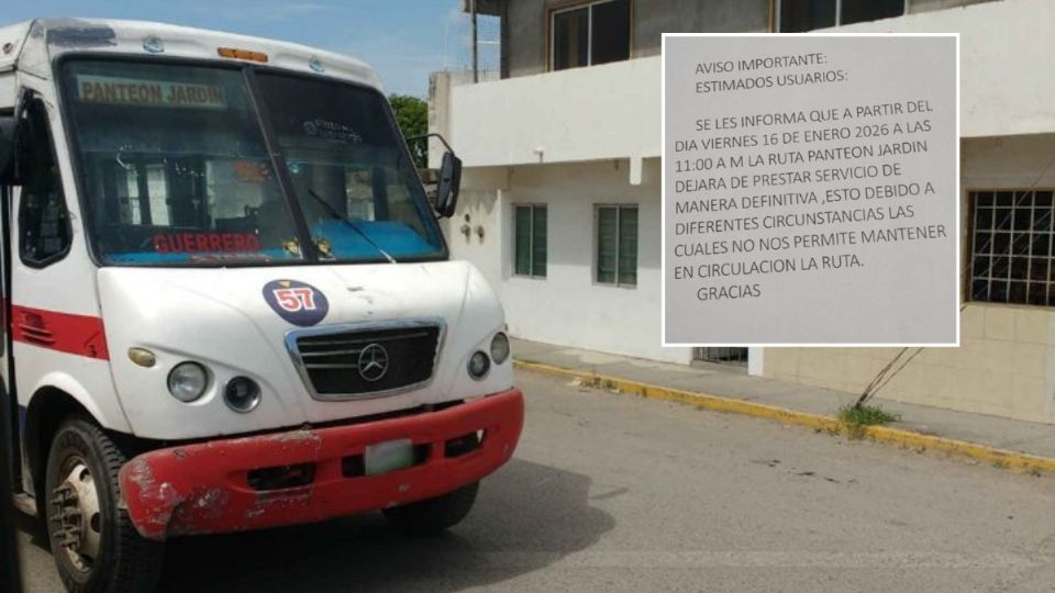 Una ruta de camión dejará de operar en el puerto de Veracruz: estas son las alternativas