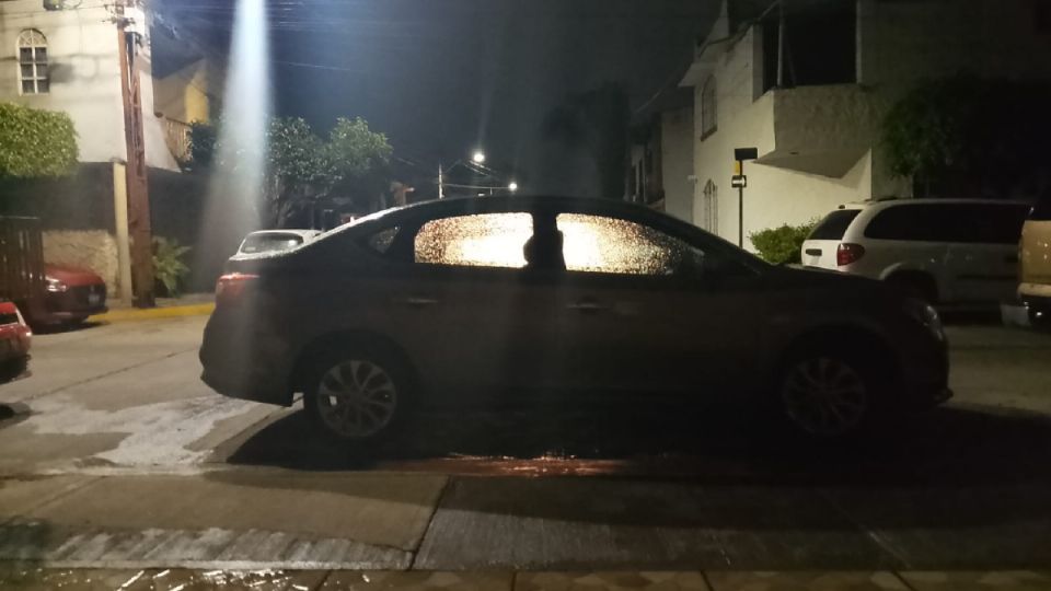 La lluvia de ayer por la noche en León.