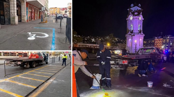 Así luce el Centro Histórico de Pachuca con nuevas señalizaciones I Fotos