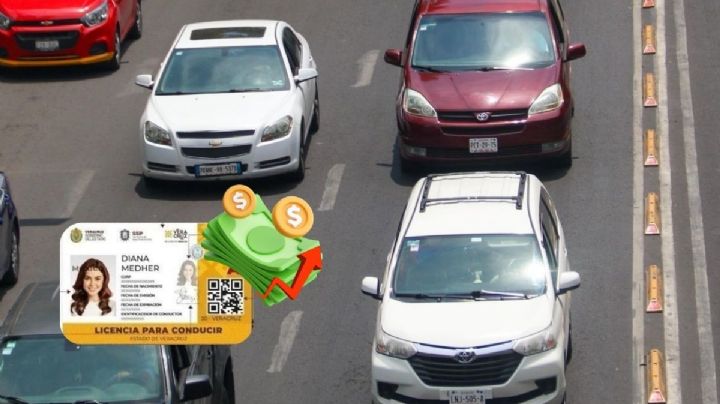 El nuevo costo de la multa en Veracruz por conducir sin licencia; el 1 de febrero aumenta