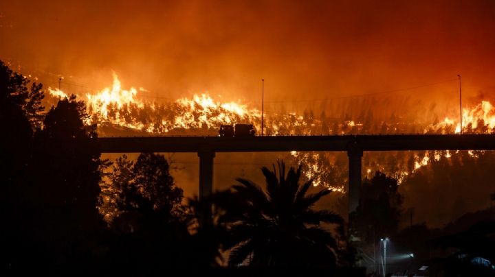 Video y fotos de los impresionantes incendios en Chile; van 19 muertos