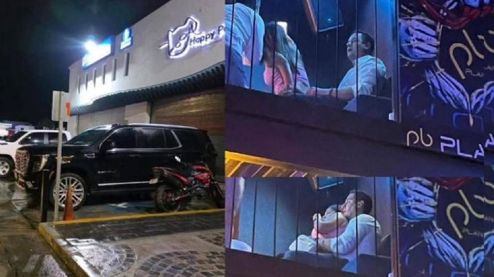 Captan al alcalde de Valle de Santiago en un bar "Playboy"