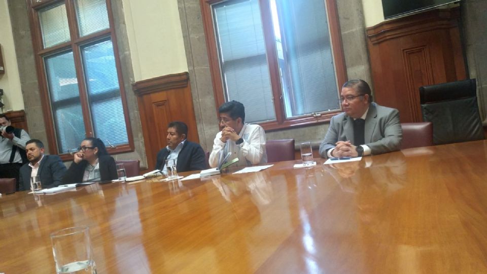 Reunión de colectivos con el ministro presidente Hugo Aguilar y la ministra Estela Ríos