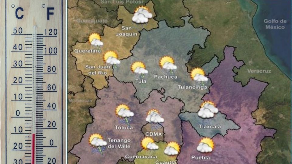 Consulta cómo estará el clima este día en el estado