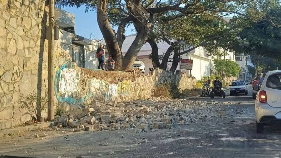 La magnitud de este temblor fue de 6.5 de acuerdo al SSN