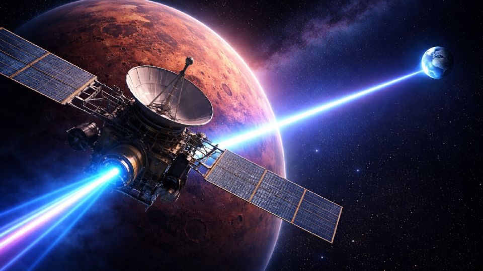 Del radio al láser: la NASA prueba el “internet galáctico” rumbo a Marte