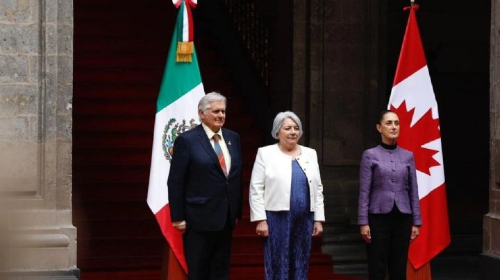 Sheinbaum da la bienvenida oficial a Mary Simon, jefa de Estado de Canadá