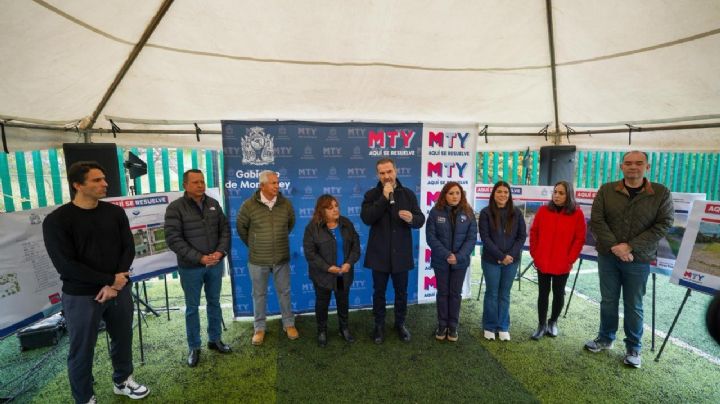 Entregan primera etapa de parque rehabilitado en Mirador de las Mitras en Monterrey