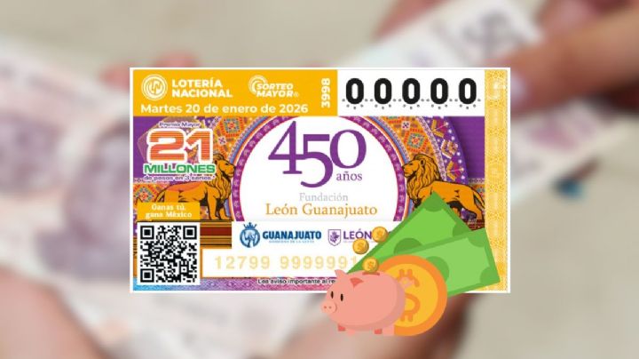 Lotería Nacional: este municipio ganó 850 mil pesos con el Sorteo Mayor