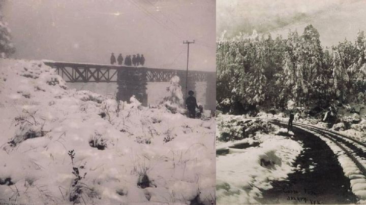 Así fue la espectacular nevada que sorprendió en Xalapa hace 120 años