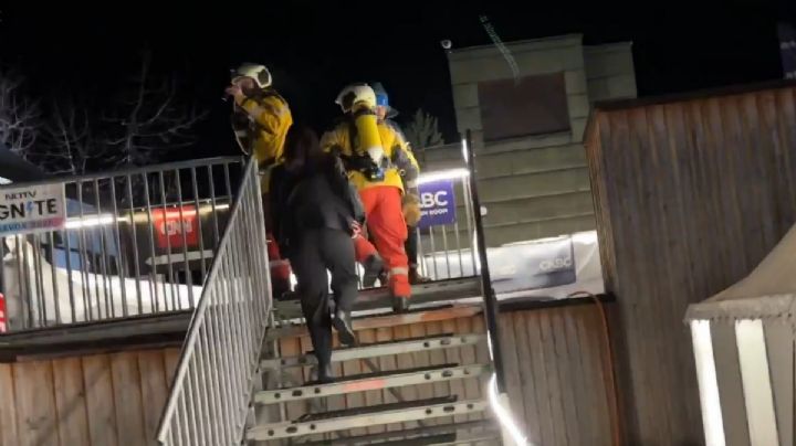 Evacuan centro de conferencias en Davos por presencia de humo