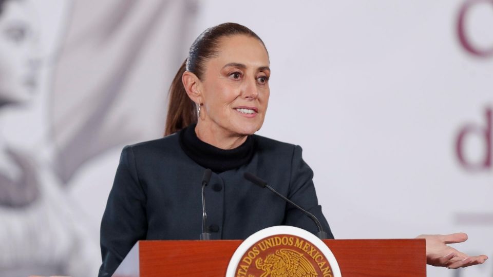 Sheinbaum en conferencia de prensa
