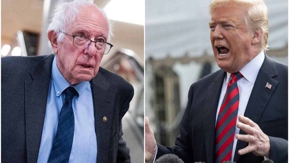 Trump es un 'niño narcisista y malcriado de 4 años': Bernie Sanders