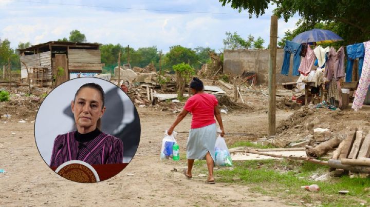 Sheinbaum reitera reubicación de familias afectadas en Veracruz tras inundaciones en 2025