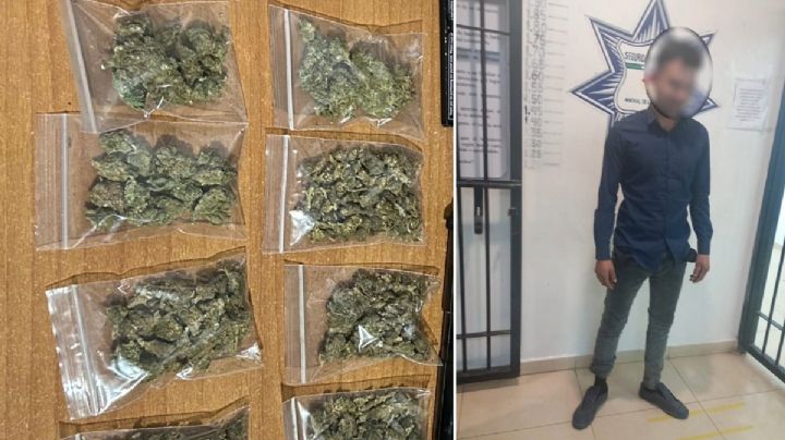 Sujeto amenazaba con réplica de arma a transeúntes en Mineral de la Reforma