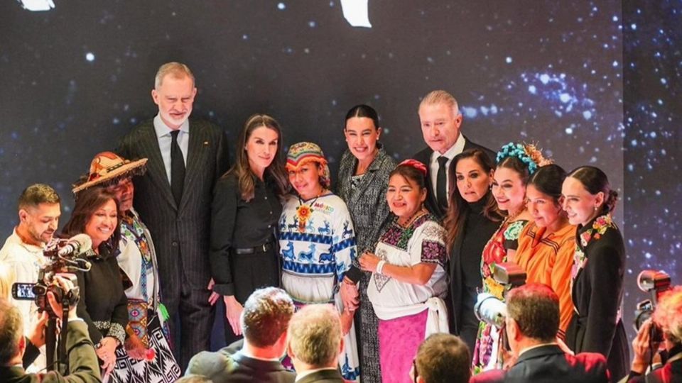 La mandataria mexicana expresó que esta visita es un “símbolo” y evidencia que “están con los pueblos originarios”