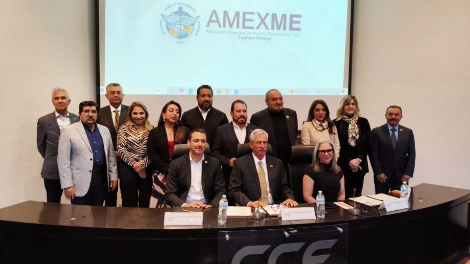 Esta es la nueva mesa directiva del Consejo Coordinador Empresarial de Hidalgo