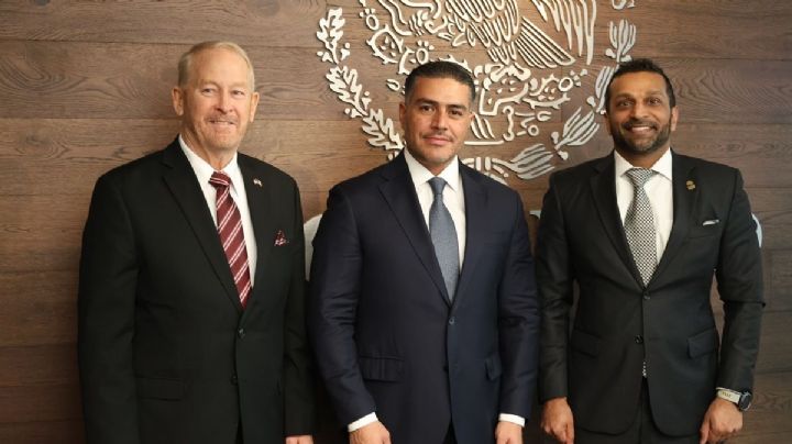 Harfuch y director del FBI refuerzan cooperación; trasladan objetivos prioritarios